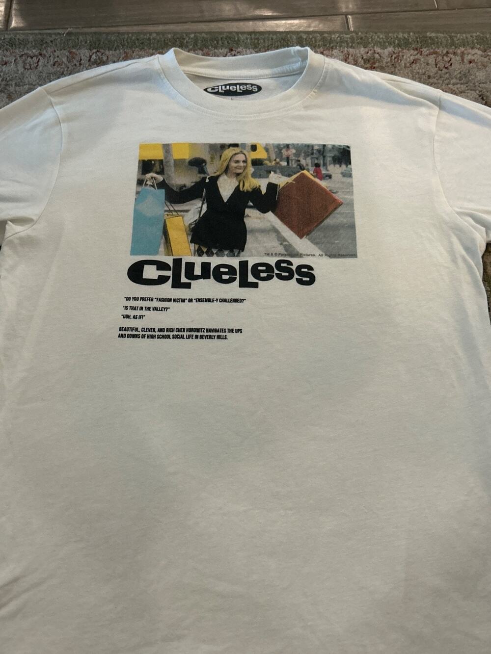 Clueless TShirt Womens Sze Large
